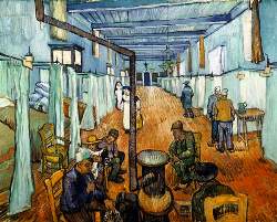 Vincent Van Gogh, Corsia dell'ospedale di ARLES