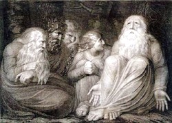 William Blake, I tormantatori di Giobbe