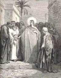 Gustave Doré, Disputa tra Gesù e i farisei
