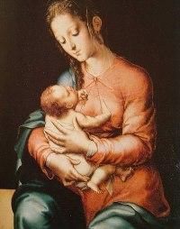 Luis de Morales, Madonna con bambino