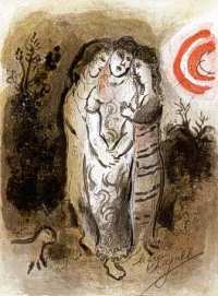 Marc Chagall, Noemi e le sue nuore