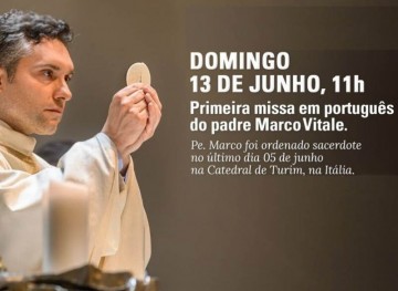 Prima Messa in portoghese di don Marco Vitale