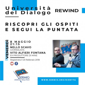 Università del Dialogo REWIND - Nello Scavo e Vito Alfieri Fontana