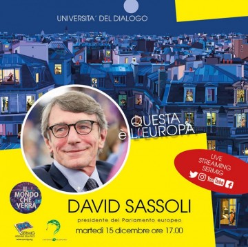 David Sassoli all'UDD