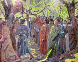 Niels Larsen Stevns , Zaccheo sul sicomoro per vedere Gesù