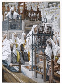 James Tissot, Gesù nella sinagoga