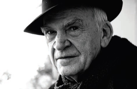 Fotografia di Milan Kundera