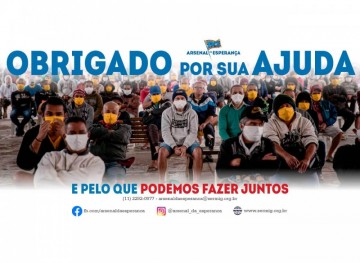 Aiuta l'Arsenale della Speranza in Brasile
